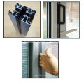 Multiple Openness Foldable Double Glass Aluminium Doors